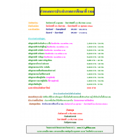 กำหนดการประจำภาคการศึกษาที่ 5/66